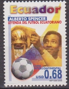 ECUADOR 2001 FOOTBALL SOCCER FIFA A. SPENCER MNH - Unused Stamps