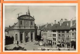 J227, Yverdon, Place Pestalozzi, Pharmacie De La Place, Circulée 1933 - Yverdon-les-Bains 