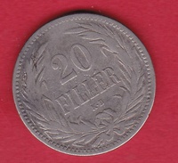 Hongrie - 20 Filler 1893 - TB - Hungary