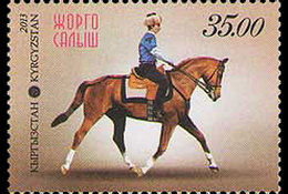 Kirgizië / Kyrgyzistan - Postfris / MNH - Nationale Paardenspelen 2013 - Kyrgyzstan