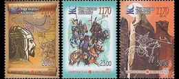 Kirgizië / Kyrgyzistan - Postfris / MNH - Complete Set 1170 Jaar Kaganet 2013 - Kyrgyzstan