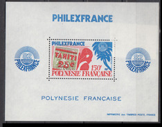 POLYNESIE     1982      BF     N  6     COTE    21 , 00  EUROS - Blocs-feuillets