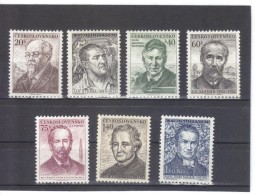 BAU1342 TSCHECHOSLOWAKEI CSSR 1955  MICHL  910/16  ** Postfrischsiehe ABBILDUNG - Unused Stamps