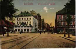 CHEMNITZ BLICK IN DIE KONIGSTRASSE (HOTEL HERMANN) JOLI PLAN COULEUR (VOIR DOS DE CARTE ) REF 49618 - Chemnitz