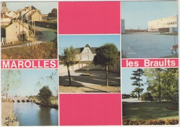 72 - MAROLLES-LES-BRAULTS - Multivues - L'hospice - Le Jardin Public - Le Groupe Scolaire - Marolles-les-Braults