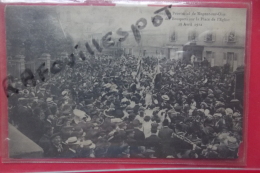 Cp Nogent Sur Oise Bouquet Provincial Remise Des Bouquets Sur La Place De L'eglise 28 Avril 1912 - Nogent Sur Oise