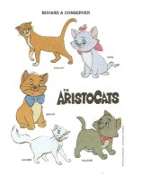 Buvard THE ARISTOCATS Walt Dysney Productions - Cine & Teatro