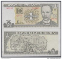 2005-BK-100 CUBA. 1$ JOSE MARTI. 2005  UNC PLANCHA - Cuba