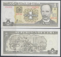 2007-BK-100 CUBA 2007. 1$ JOSE MARTI . UNC. - Cuba