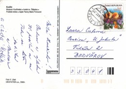 L0229 - Czech Rep. (2012) 301 00 Plzen 1 (hand Postmark); (postcard: City Kourim) Tariff: "A" (stamp: Easter 2011) - Briefe U. Dokumente