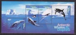 AAT 1995 Whales & Dolphins M/s  ** Mnh (33412) - Neufs