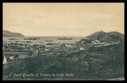 SÃO VICENTE  - Porto Grande  ( Ed. Anibal Rocha) Carte Postale - Kaapverdische Eilanden