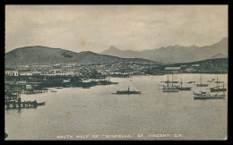 SÃO VICENTE  - South Half Of " Mindello" ( Ed.L.& D. Nicol)  Carte Postale - Cape Verde