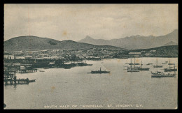 SÃO VICENTE  - South Half Of " Mindello" ( Ed.L.& D. Nicol)  Carte Postale - Cap Vert