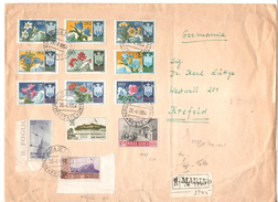 Carta  Con Matasellos San Marino 1954 - Covers & Documents