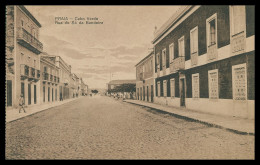 Delcampe - SANTIAGO - PRAIA - Rua Sá Da Bandeira ( Ed. Levy & Irmãos Nº 6)  Carte Postale - Cap Verde