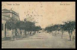 Delcampe - SANTIAGO - PRAIA - Rua Do Corvo  Carte Postale - Cap Verde