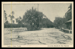 SANTIAGO - PRAIA - Avenida Machado Dos Santos   Carte Postale - Cape Verde