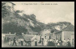 SANTIAGO - Uma Entrada Da Cidade    Carte Postale - Capo Verde