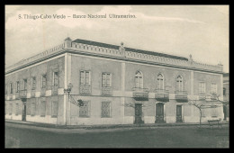 SANTIAGO - BANCOS - Banco Nacional Ultramarino    Carte Postale - Cape Verde