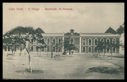 SANTIAGO - Repartição De Fazenda   Carte Postale - Cape Verde