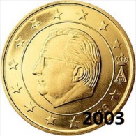 ** 50 CENT EURO  BELGIQUE 2003 PIECE NEUVE ** - Bélgica