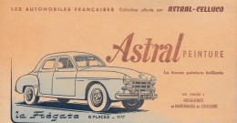 BUVARD ASTRAL. COLLECTION VOITURE:  VEDETTE. - Autres