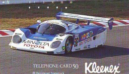 Télécarte JAPON * TOYOTA (1179) Phonecard JAPAN * VOITURE * Auto CAR * TELEFONKARTE * - Voitures