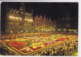 BRUSSEL. Grand Place. Tapis De Fleurs - Brussels By Night