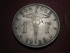 Belgique - Bon Pour 1 Franc 1928 8349 - 1 Franc