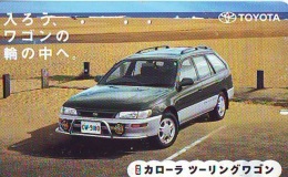 Télécarte JAPON * TOYOTA (1202) Phonecard JAPAN * VOITURE * Auto CAR * TELEFONKARTE * - Voitures