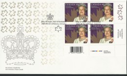 CANADA 2003 FIRST DAY COVERS SCOTT 1987PLATE BLOCK VALUE US $3.55 - 2001-2010