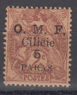 CILICIA (Occupazione Francese) - 1920 - Francobolli Del 1900/26 Sovrast. 5 Para ** - Ungebraucht