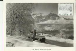 Carte Timbrée   De Villars  ( Les Dents Du Midi )  Neuve . - Villars-les-Moines