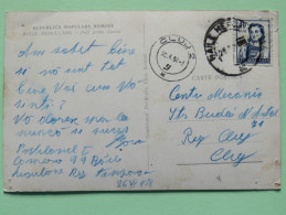 Rumania 1958 Postcard "bridge Baile Herculane" To Cluu - Economy Book - Briefe U. Dokumente