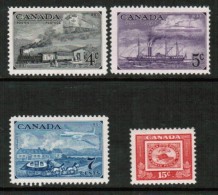 CANADA   Scott # 311-4* VF MINT LH - Neufs