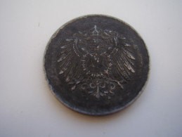 GERMANY 1917 TEN PFENNIG USED COIN IRON L Mintmark A.(Ref:HG17) - 10 Pfennig