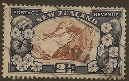 NZ 1935 2 1/2d Mt Cook SG 560b U #WQ255 - Gebraucht