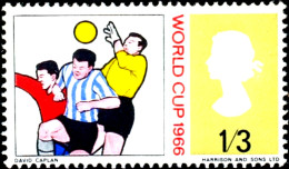 SPORTS-SOCCSER-WORLD CUP-1996-GB-PRE DECIMALS-SCARCE-MNH-FB-01 - 1966 – Angleterre