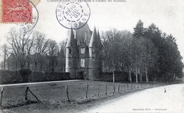 Carrouges. Pavillon D'Entrée Du Château. (Vue Peu Commune). - Carrouges