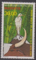 1998-MAYOTTE-P.A N°3** FAUNE.LE PIQUE BOEUF - Luchtpost