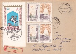 STAMPS ROMANIAN DAY,COVERS MAILED IN FIRST DAY! 27.11.1966 ROMANIA. - Storia Postale