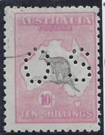 ⭐ Australie - Service - YT N° 35A - Oblitéré - RARE ⭐ - Dienstzegels