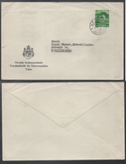 LIECHTENSTEIN - VADUZ / 1941 TIMBRE DE SERVICE SUR LETTRE POUR LA SUISSE (ref 7244) - Dienstmarken