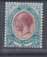 South Africa    1913 -1922 King George V   - WM 2 Filigrana  Testa Di Antilope - MNHINGED SOFTLY SEE SCAN - Unused Stamps