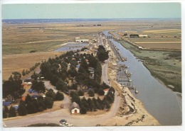 Bourgneuf En Retz : Le Collet - L'étier Du Collet Et Le Camping Municipal (n°851 Guitteny) Aérienne - Bourgneuf-en-Retz