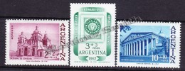 Argentina 1961 Yvert 649- 51 - Argentina '62, Philatelic International Exhibition - MNH - Nuevos