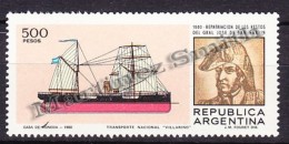 Argentina 1980 Yvert 1218,  Repatriation Of The Remains Of General Jose De San Martin - MNH - Ungebraucht