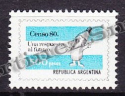 Argentina 1980 Yvert 1229, National Census  - MNH - Neufs