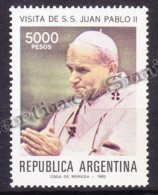 Argentina 1982 Yvert 1297, Visit Of Pope John Paul II - MNH - Ongebruikt